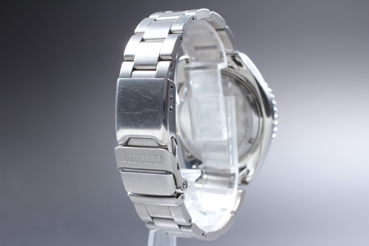 Vintage [N MINT] CITIZEN OXY Divers 5518-S96567 200m Mens Qz Watch