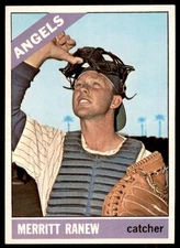 1966 Topps Merritt Ranew California Angels #62 EXMT-NM