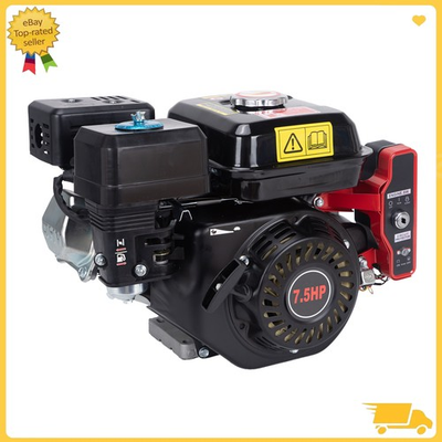 #ad #ad Electric Start Horizontal Engine 4 Stroke 7.5HP 212CC Go Kart Gas Engine Motor $138.75