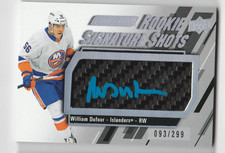 HOCKEY CARD NHL 23-24 ENGRAINED WILLIAM DUFOUR  ROOKIE AUTO 093/299 NYI #RSS-DU