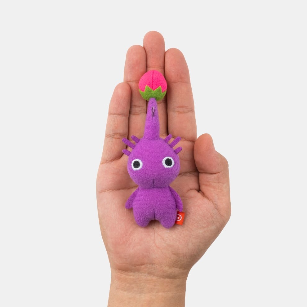 Official Nintendo Store Purple Pikmin Plush Mascot Keychain Heavy