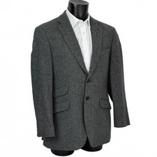 Charles Tyrwhitt Moon Yorkshire Tweed Birds Eye Pattern Blazer Jacket 40R