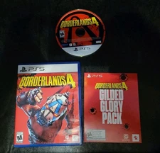 Borderlands 4  PlayStation 5 With Giled Glory Pack. Plays Great Free Shipping 