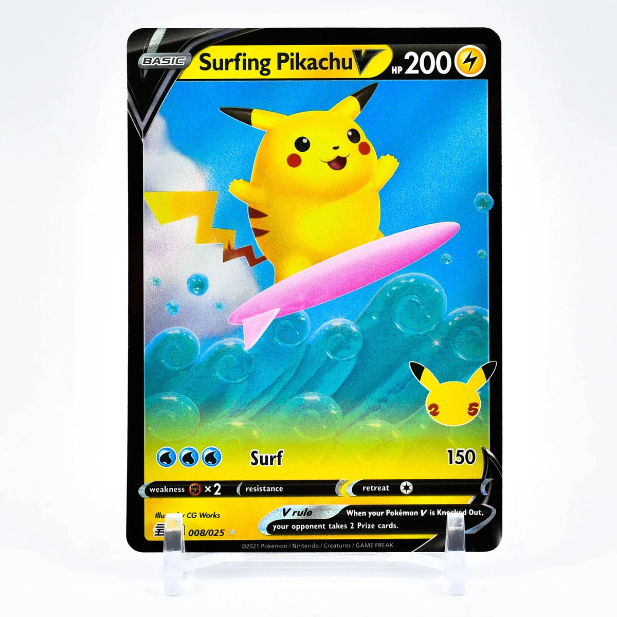 Surfing Pikachu V Pokémon TCG Cards for sale | eBay