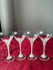 Rosenthal Studio Line ,Schneeblume"- 4Weißweingläser, 1970er Jahre