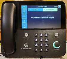 Caption Call 67Tb Hearing Impaired Amplified Touchscreen Captioned Phne W Manual