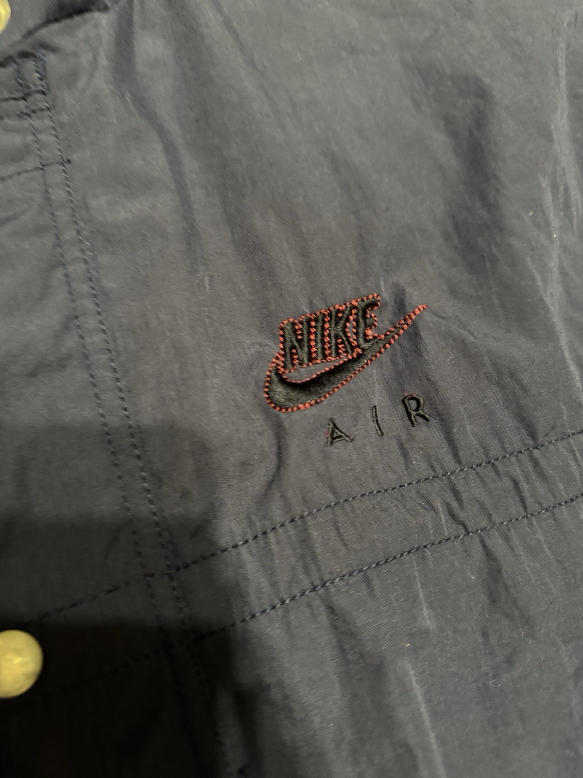 RARE 90’s Vintage Nike Air windbreaker parka jacket UK M image 3