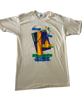 vintage The Washington post t shirt DC washington monument capital size large