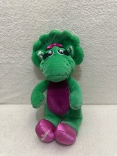 Vintage Barney and Friends Babybop green dinosaur soft toy plush