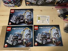 LEGO Technic 9397 Logging Truck 100% complete with instructions and box