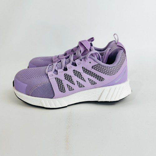 Reebok Women's Fusion Flexweave Safety Toe Work Shoes Purple | Size 7 Medium - Picture 7 of 20