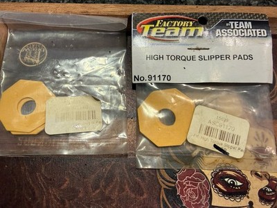 (2) Lot Team Associated High Torque Slipper Pads #91170