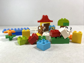 LEGO Duplo 4624 Brick Box Green Complete Set 2012 &ndash; No Storage Box