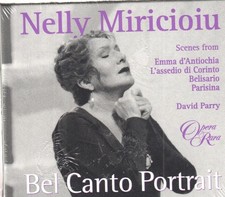 ORR217 Nelly Miricioiu, David Parry Bel Canto Portrait CD UK Opera Rara 2001 in