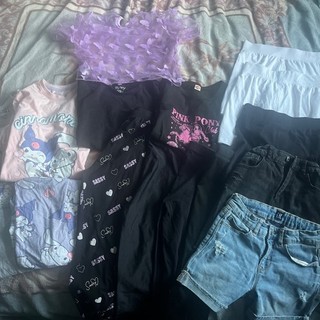 Large Bundle Of Girls Clothes Age 10 11 Years