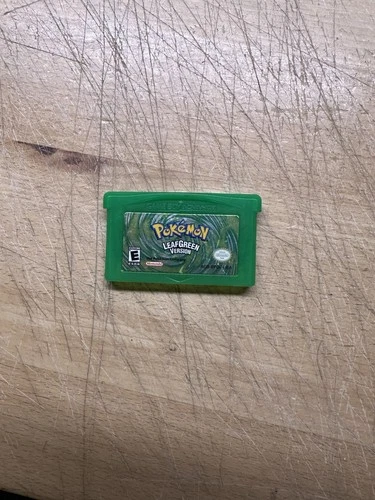 Pokemon Leaf Green Version (Nintendo Gameboy Advance, 2004) GBA Authentic Tested