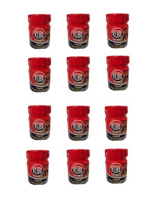 ROBB Original Salbe Effektive Linderung von Schmerzen & verstopfter Nase 25g (12er Pack)