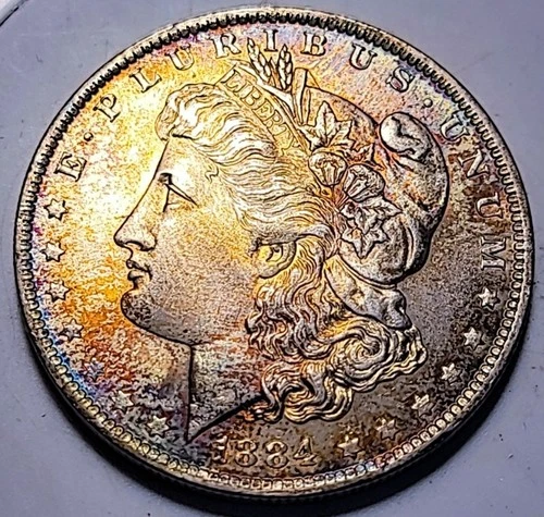 1884 O BU++ Morgan Silver Dollar 90% Silver. #16