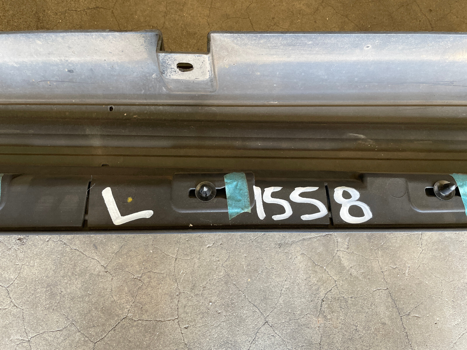 2014-2017 Maserati Ghibli S Left Side Skirt Rocker Panel Molding Blue 1558 OEM