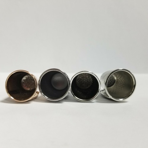 Utah, Nebraska, Puerto Rico. Huston, Texas Shield Charm Thimbles Lot of 4 - Picture 8 of 8