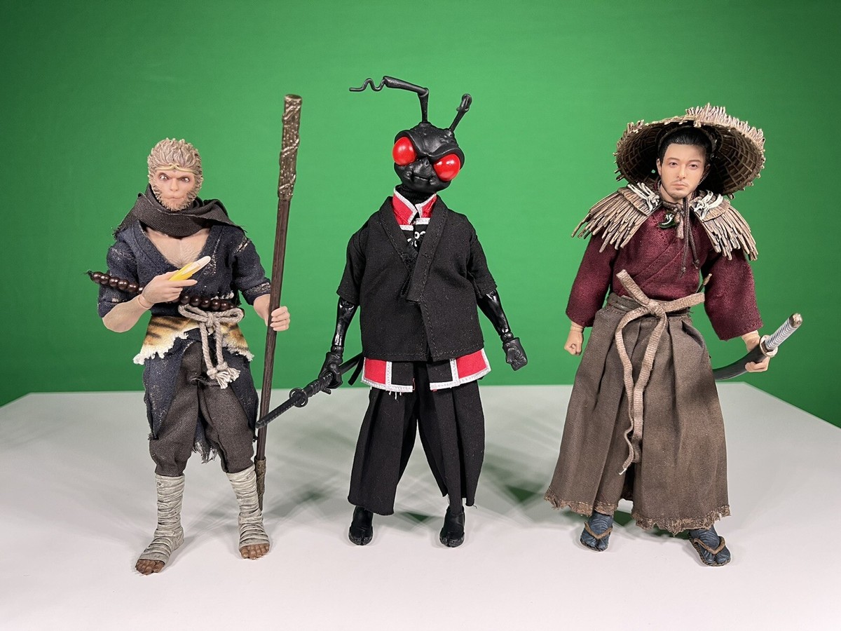mezco one:12 Custom Ninja Samurai Gomez - Skull W/ 2 Evil mezco one:12 Custom Ninja Samurai Gomez - Skull W/ 2 Evil