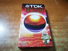 CINTA PRECINTADA VHS TDK VIRGEN HS 240 4…