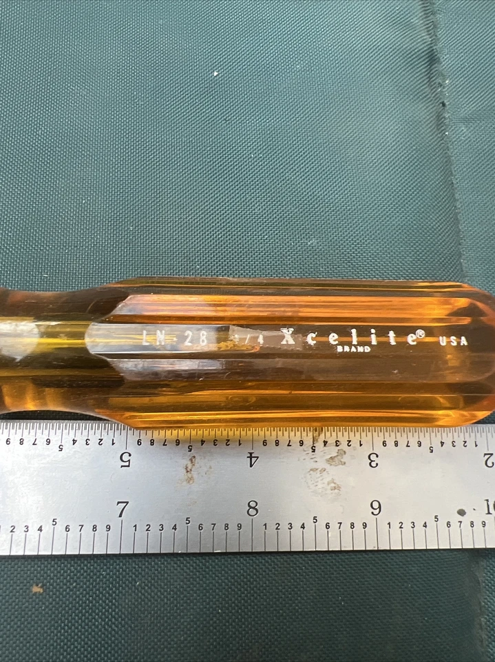 Xcelite LN-28 1/4 Allen/hex 6 Inches  - New Old Stock USA Great Deal Never Used - Image 2 of 4
