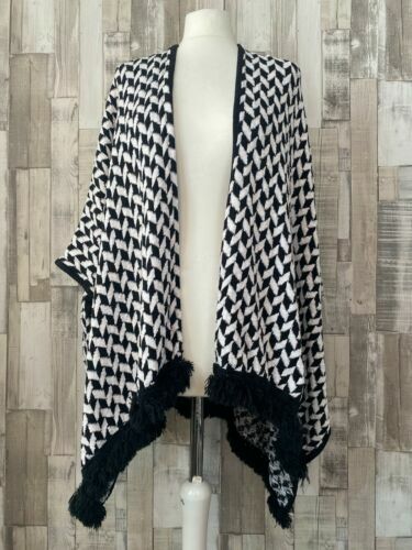 Supreme Brushed Checkerboard Cardigan - Black - Size M - Deadstock