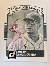 Miguel Cabrera - 2016 Donruss DK Base Card