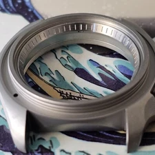 Chapter Ring SKX007 Etched / Brushed SEIKO MOD SKX SKX007 SKX009 SRPD