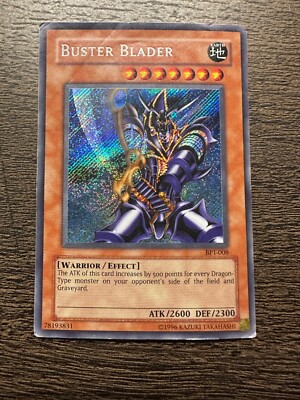 YUGIOH Buster Blader BPT-008 Secret Rare - Damage / HP