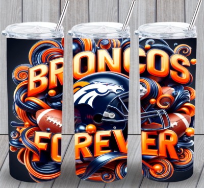 Denver Broncos NFL Forever Multicolor 20oz Insulated Tumbler Lid