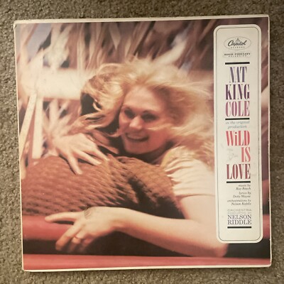 Nat King Cole Wild is Love 1960 Mono LP VG++ w booklet