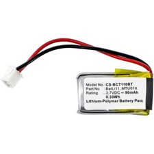 BATTERIE 90mAh S660-22E BATLI11B MTU01X For Intercom D5131GB, Daitem SC100AU