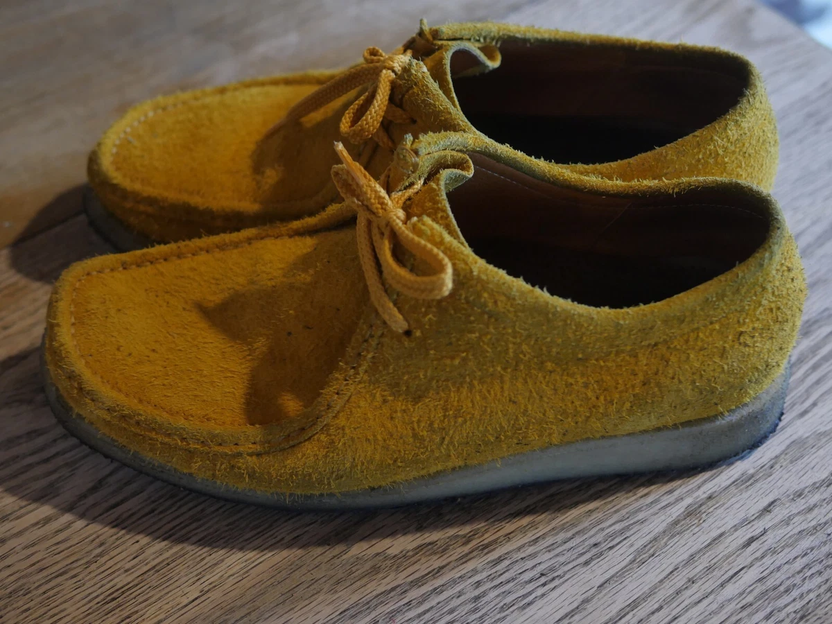 Padmore & Barnes P204 The Original Mustard Hairy Suede UK 11