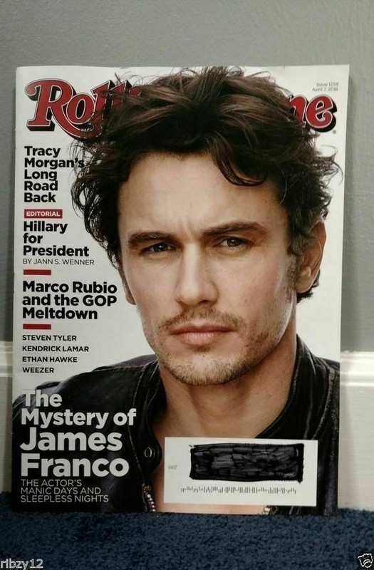 Rolling Stone magazine #1258 April 7 2016 James Franco