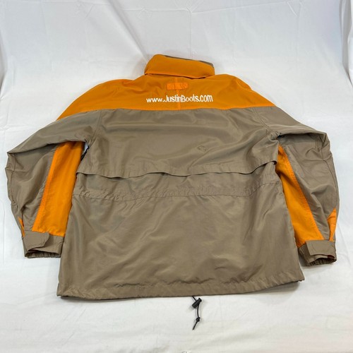 Herren L Regenjacke Justin Stiefel mehrere Taschen faltbar Kapuze Knöpfe Reißverschluss - Bild 5 von 9