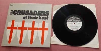 The Crusaders At Their Best promo LP 1973 Motown M 796V1 DJ vg++