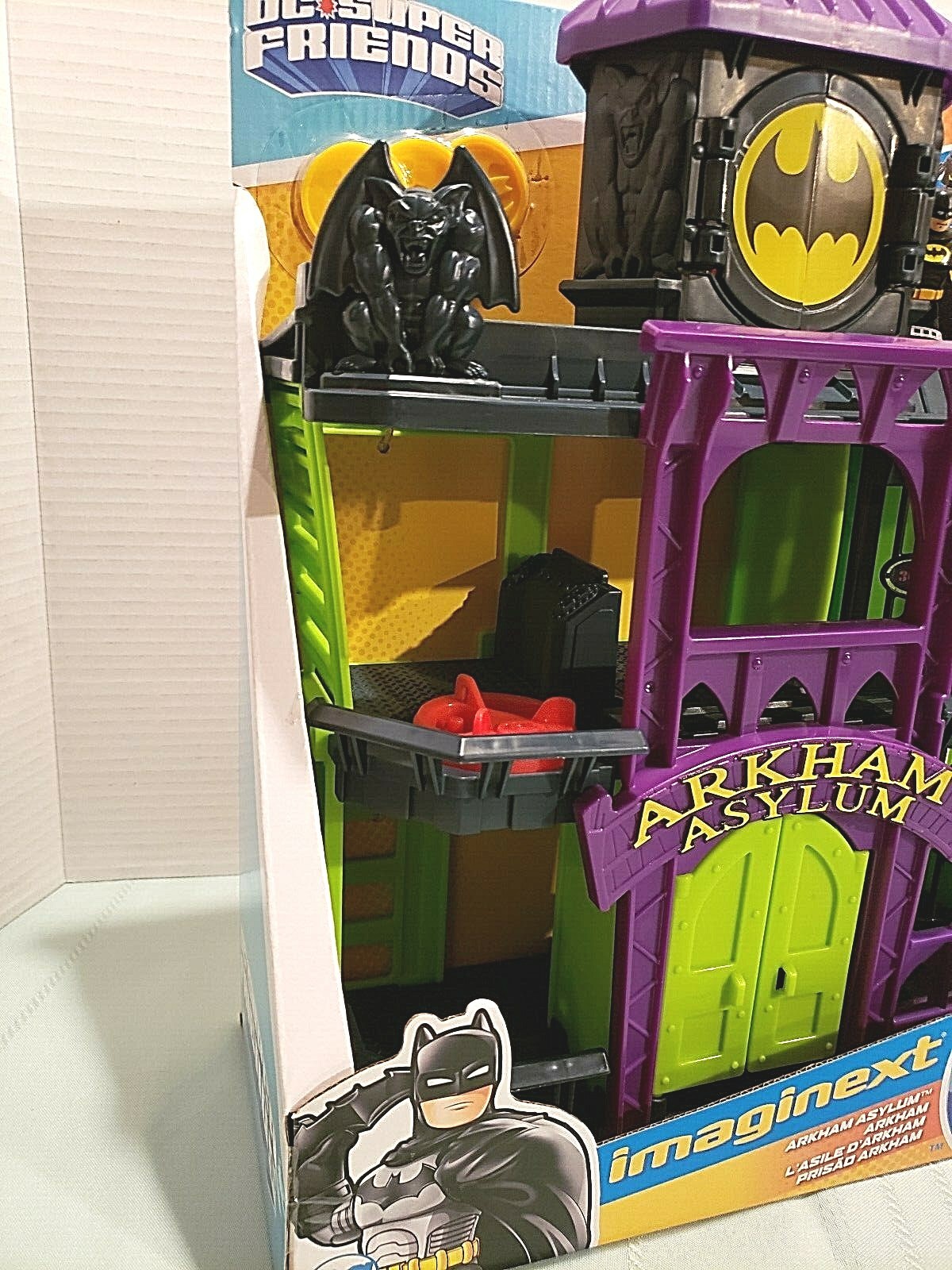 imaginext dc super friends arkham asylum
