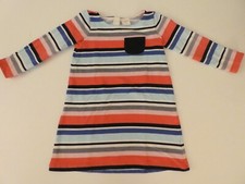 Gymboree Girls Striped Long Sleeve Sweater Dress 4T