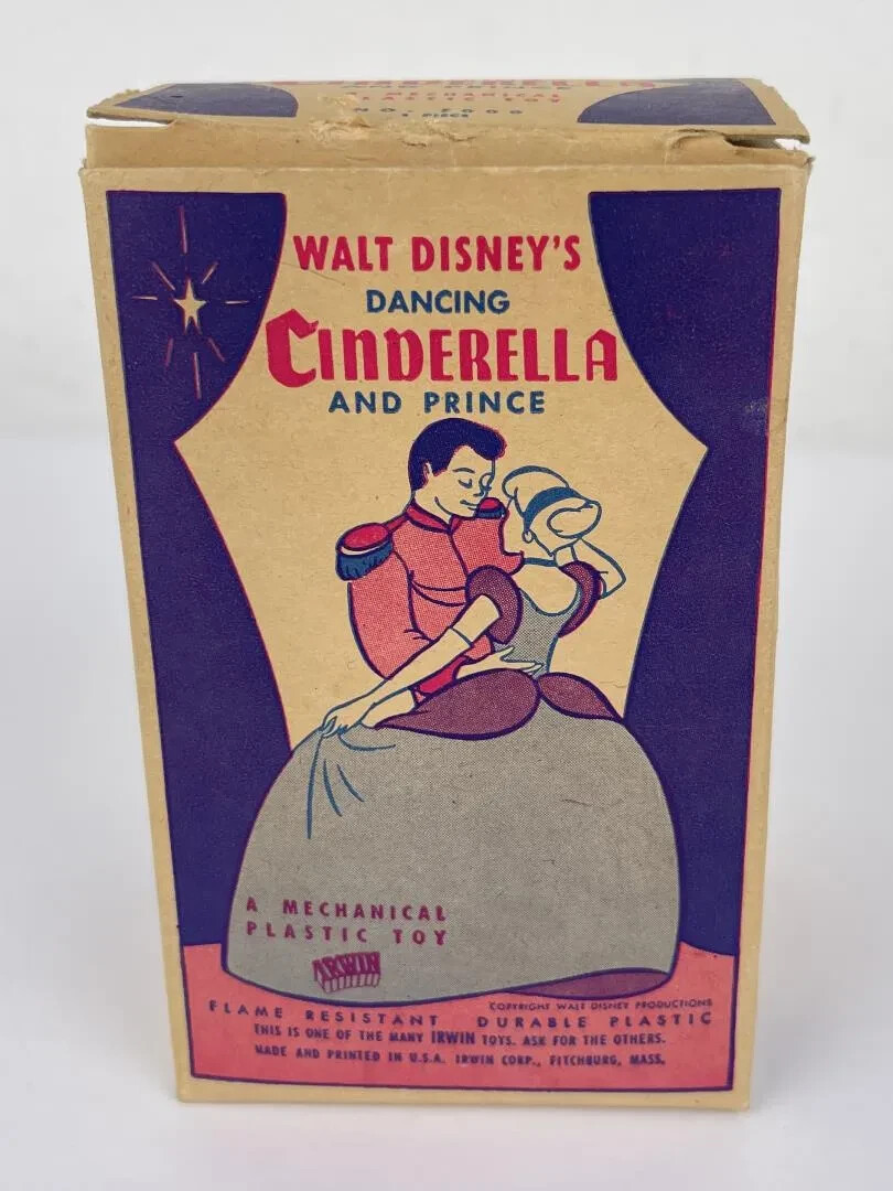 Vintage 1950s Irwin Walt Disney's Dancing Cinderella and