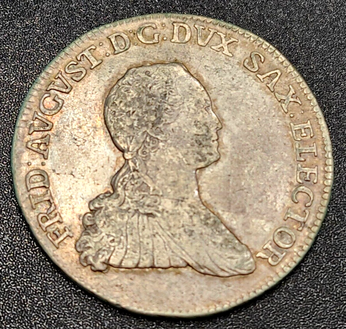 1767 EDC Saxony 2/3 Thaler - Frederick Augustus III - Higher Grade