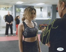 Peyton List Cobra Kai Autographed Signed 8x10 Photo ACOA