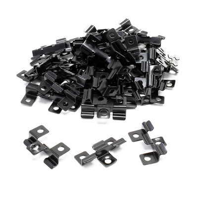 XPOtool Edelstahl Clips 6mm Terrassen WPC Dielen Montageclip Befestigungsklammer