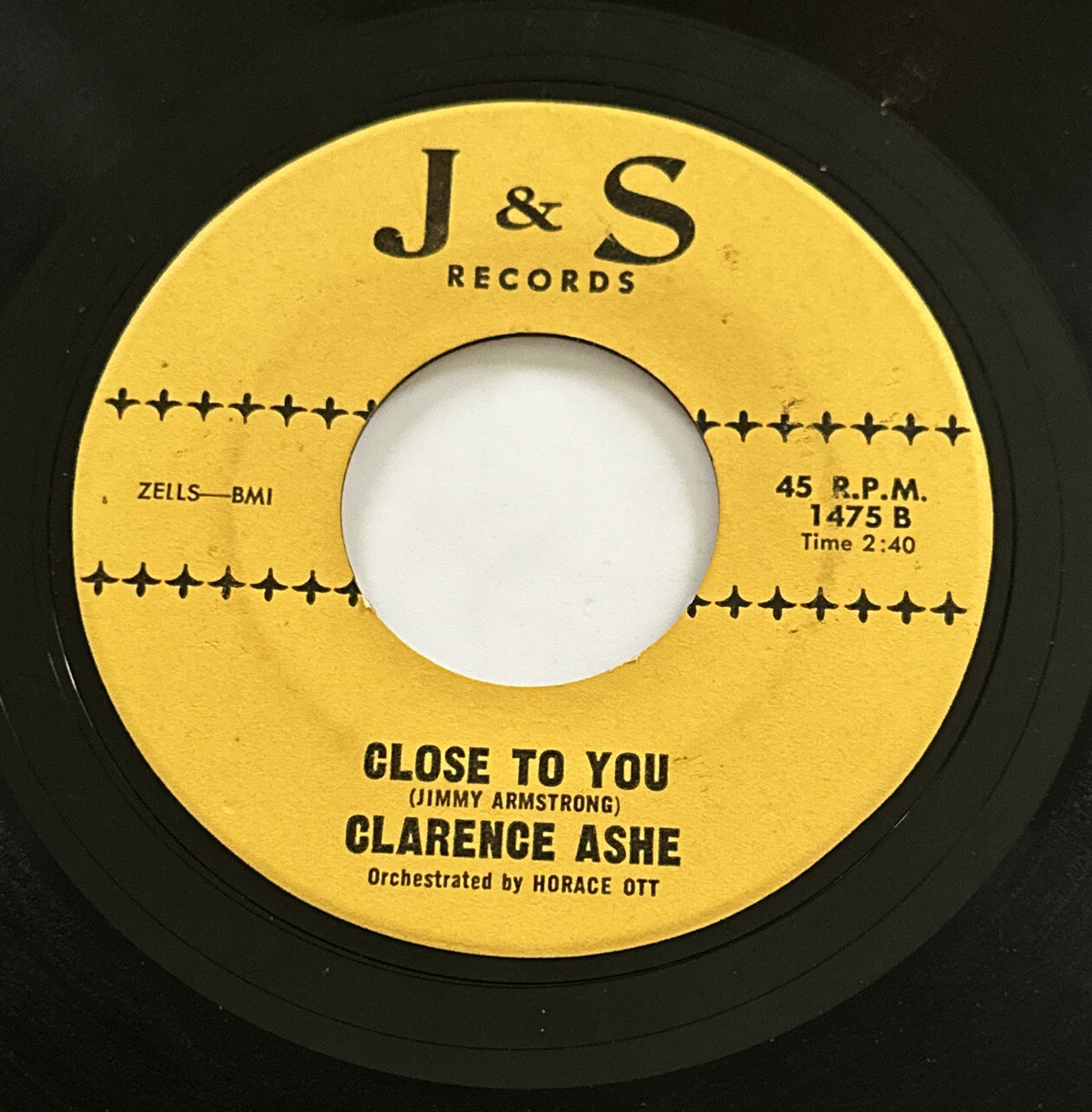 Clarence Ashe - Don't Open Your Door On Monday Morning 7” Northern Soul / RnB 