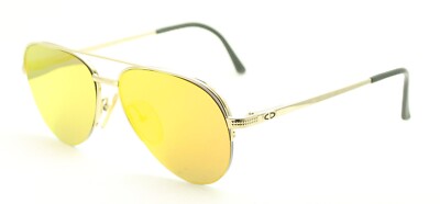 Vintage Christian Dior 2792 40 Aviator Sunglasses Christian Dior 2792 40 Semi-Rimless Green Lens Sunglasses  main image 4