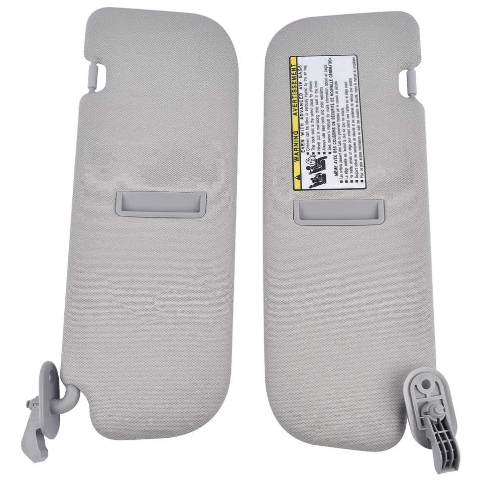 852203X000TX 2 piezas LH RH Parasol Gris para Hyundai Elantra 1.8L 2.0L 2011-2015 Foto 3 de 4