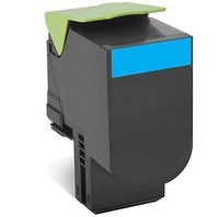 Lexmark 80C2HCE Toner Cyan Pages: 3.000 Standard Capacity ~E~