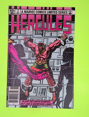 Hercules #3 Vol. 1 1982 Marvel Comics 1st App 7.0 Comic Book K93-63