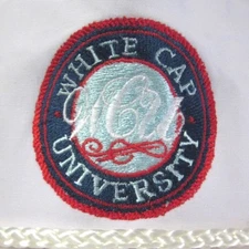 WHITE CAP UNIVERSITY baseball hat Silgan Closures seal cap WCU vacuum closures